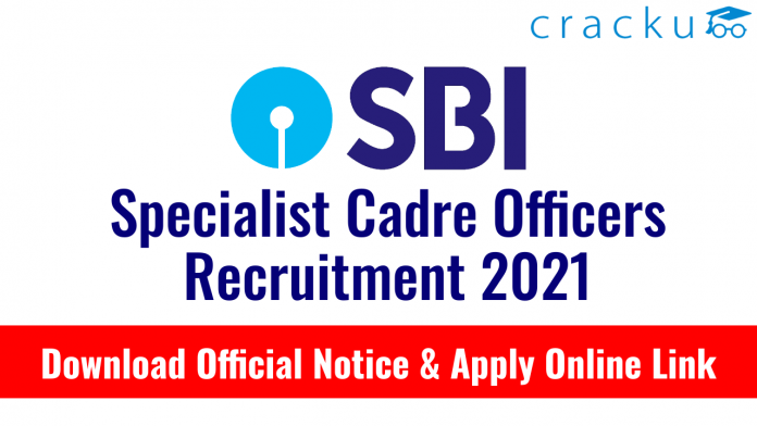 SBI Specialist Cadre Officers Recruitment 2021 for Fire Engineer Posts