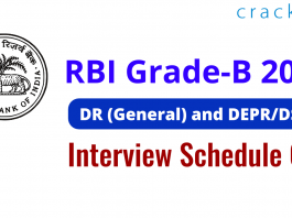 RBI Grade-B 2021 Interview