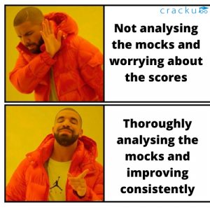 Thoroughly analyse mocks to improve CAT mock scores consistently