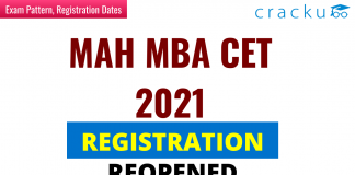 MAH MBA CET 2021