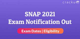 SNAP 2021 Notification