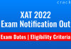 XAT Notification 2022
