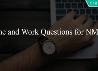 Time and Work Questions for NMAT