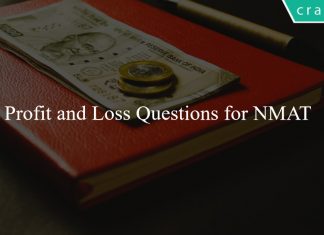 Profit and Loss Questions for NMAT