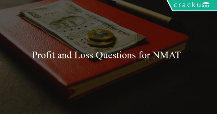 Profit and Loss Questions for NMAT