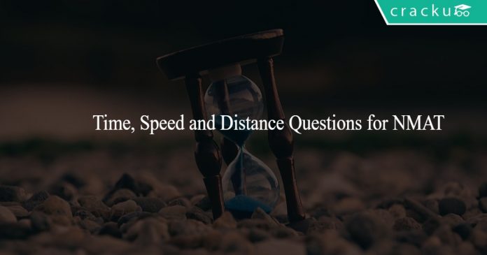 Time, Speed and Distance Questions for NMAT