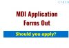 MDI Application Forms out