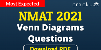 NMAT Venn Diagaram Questions PDF