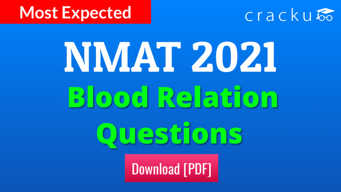 NMAT Blood Relations Questions PDF