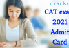 CAT 2021 Admit Card