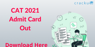 CAT 2021 Admit Card Download
