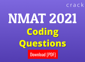 NMAT Coding Questions PDF