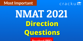NMAT Direction Questions PDF