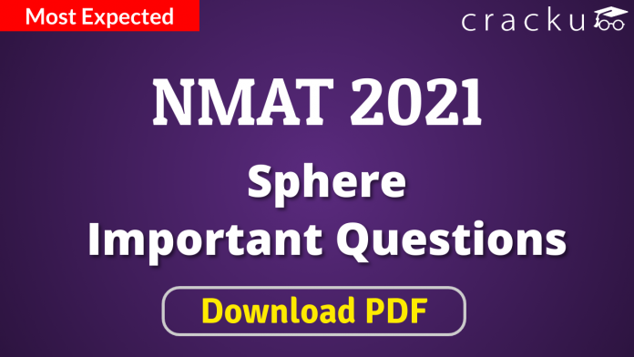 NMAT Sphere Questions