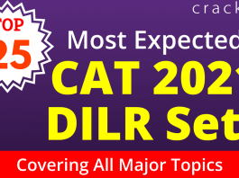 Most important CAT DILR Sets