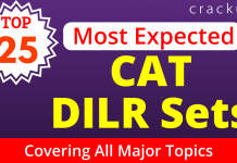 CAT DILR Sets