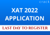 Last day to apply for XAT 2022