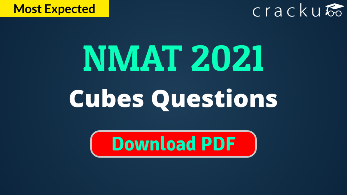 NMAT Cubes Questions