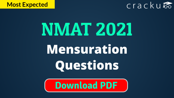 NMAT Mensuration Questions