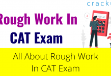 Rough Work In CAT Exam