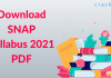SNAP syllabus PDF