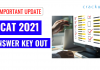 CAT 2021 - Anweer key out