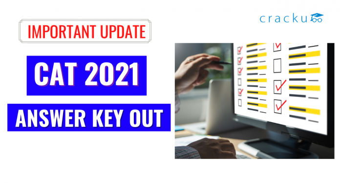CAT 2021 - Anweer key out