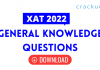 General knowledge questions for XAT 2022