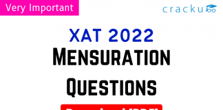 Mensuration Questions for XAT