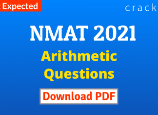 Arithmetic Questions For NMAT