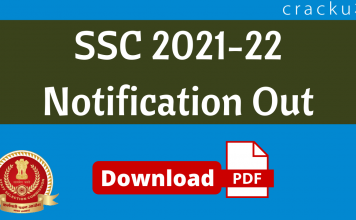 SSC 2021-22 Notification Out