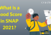 What is a good score in SNAP 2021