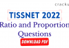 Ratio and Proportion Questions for TISSNET 2022