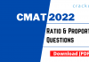 Ratio & Proportion Questions for CMAT