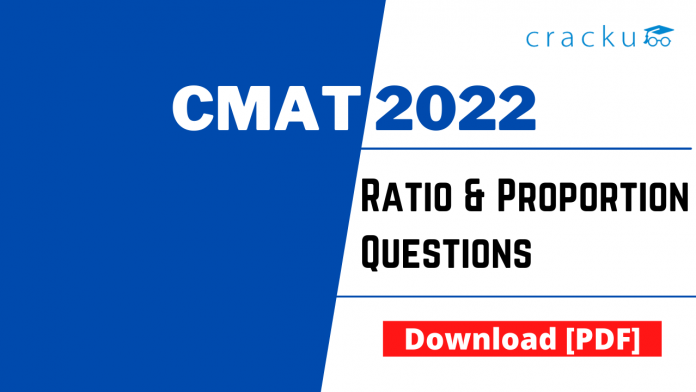 Ratio & Proportion Questions for CMAT