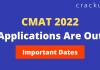 CMAT 2022 Applications Are Out