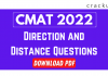 Direction and Distance Questions for CMAT 2022