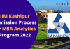 IIM Kashipur admissions for MBA Analytics