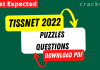 Puzzles questions for TISSNET 2022