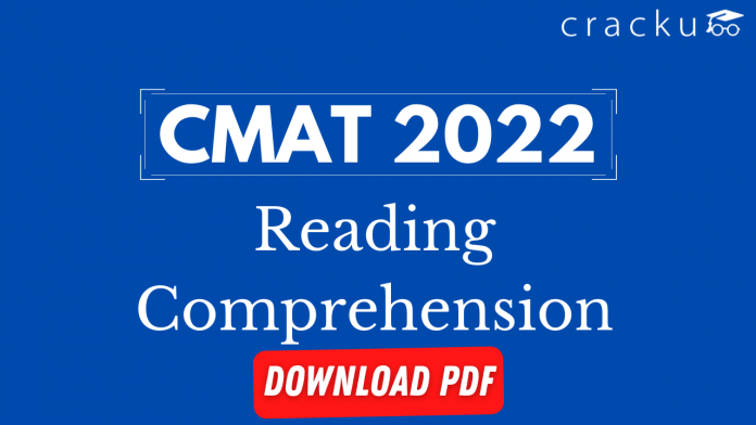 Reading Comprehension for CMAT 2022