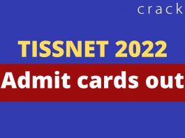 TISSNET 2022 Admit cards out