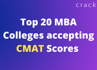 Colleges accepting CMAT Scores