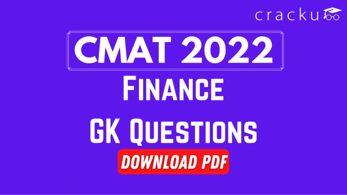 Finance GK Questions for CMAT 2022
