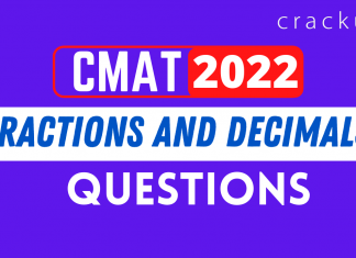 Fractions and Decimals for CMAT 2022