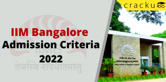 IIM Bangalore Admission Criteria