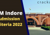 IIM Indore Admission Criteria