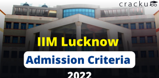 IIM Lucknow Selection Criteria 2022