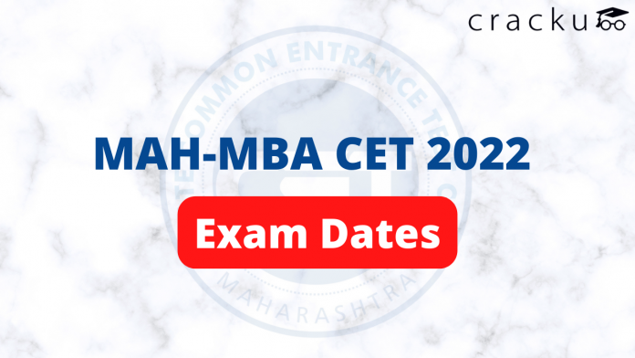 MAH-MBA CET 2022 Exam Dates