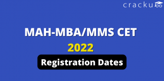 MAH-MBAMMS CET 2022 registration dates