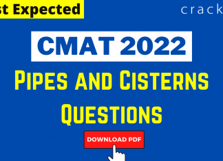 Pipes and Cisterns for CMAT 2022